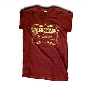 Vintage TG Sheppard tour tee